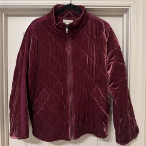 Avec Les Filles Women's Deep Red Jacket